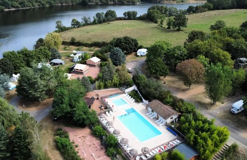 Saint-Paul-de-Vezelin Maison | Mobilheim 25m2 2 Schlafzimmer mit TV und Klimaanlage 5 Personen