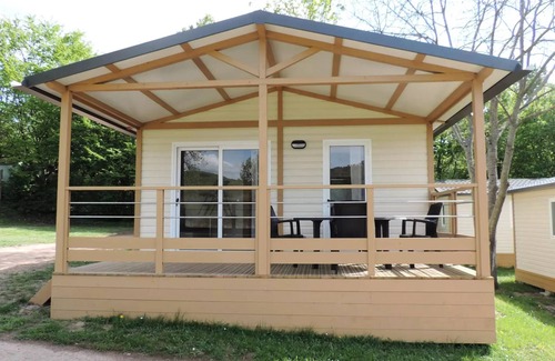 Saint-Paul-de-Vezelin Maison | Mobilheim 25m2 2 Schlafzimmer mit TV und Klimaanlage 5 Personen