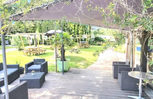 Pontchateau Maison | Mobilheim VIP - 29 m2 - 2 Schlafzimmer - Doppelterrasse + SPA (2 Erwachsene maximal oder Familie) 4 Personen