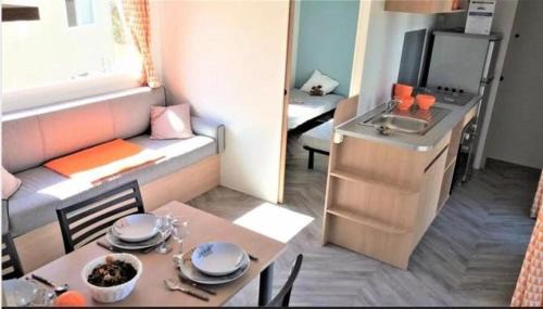 Veuzain-sur-Loire Station Balnéaire | Mobilhome de rêve 2 chambres