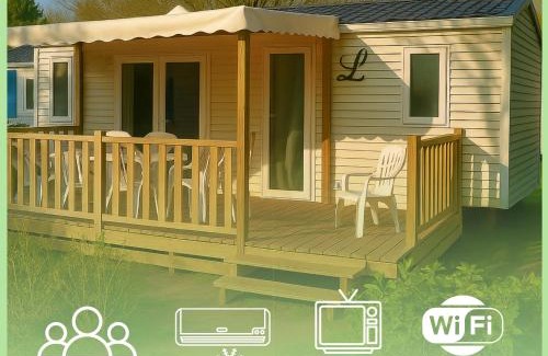 Ivry-la-Bataille Autre | Mobilhomes 6 & 4 pers à Ivry La Bataille Clim TV Wifi terrasse & confort Paris Eure Gestion