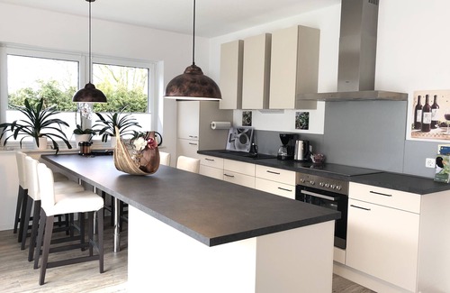Esens Maison | Nouvelle maison de vacances moderne de 160 m² à Esens / Bensersiel Mer du Nord / 6P