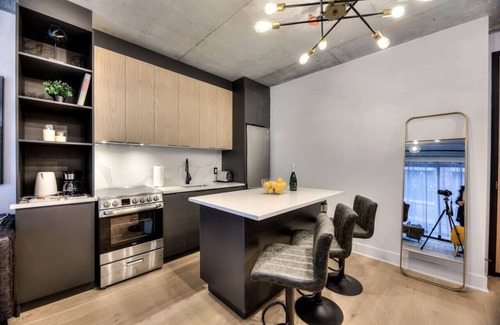 Cite Multimedia Appartement | Brand NEW Old Montreal 2 BD Modern Suite Hotel B4