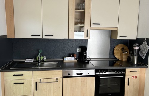 Goldbach Appartement | Appartement moderne de 3 pièces, jusqu'à 6 personnes, jardin, WLAN, A3