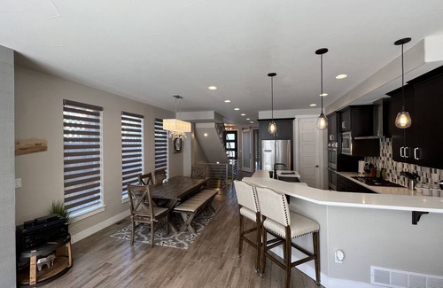Sloan Lake Maison | Modern 4-level home, 3500 sq ft, in the Highlands, 3 miles west of downtown.