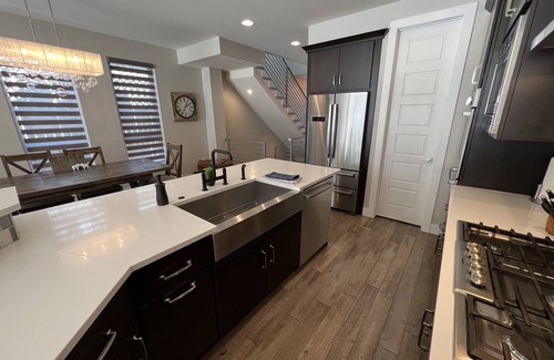 Sloan Lake Maison | Modern 4-level home, 3500 sq ft, in the Highlands, 3 miles west of downtown.