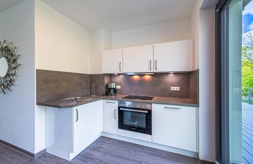Krakow am See Appartement | Modern 5-star vacation apartment with roof terrace on Lake Krakow