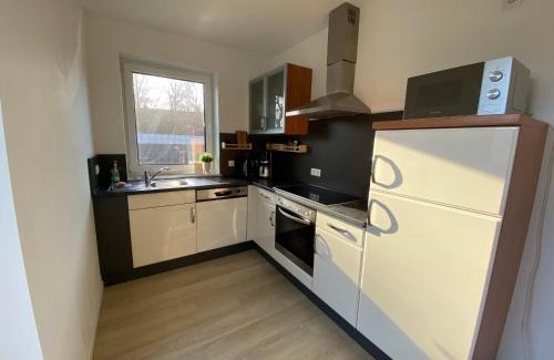 Werlte Appartement | Modern am Bowlingcenter Garten u Terrassenüberdachung