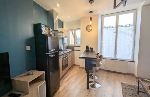 Chateauroux Appartement | Studio moderne et calme au centre-ville avec parking sécurisé