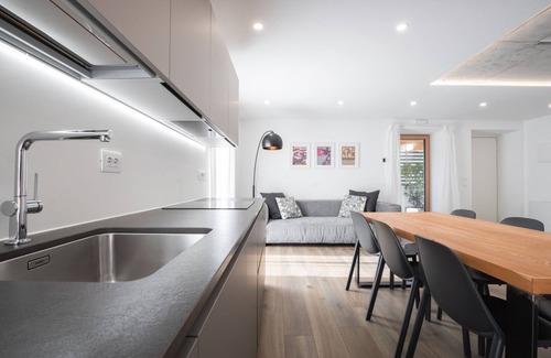 Drena Appartement | La Giostra Deluxe Apartments "Grey" - Vues spectaculaires, climatisation, wifi