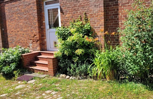 Broock Appartement | Appartement moderne 40 m², 2 pers., Grand jardin près du lac à Broock (Lübz)