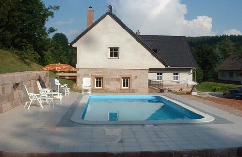 Stupna Appartement | Appartement moderne à Vidochov avec piscine