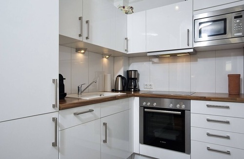 Westerland Appartement | Modern city apartment for 2 people with balcony and parking space right on the beach