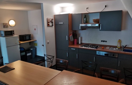 Mainz-Bingen Appartement | Appartement moderne dans une maison historique à colombages pouvant accueillir jusqu'à 16 personnes