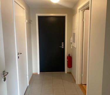 Bardufoss Appartement | Modern apartment in Bardufoss Center - two bedrooms, garage, terrace