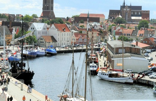 Old Town Appartement | Appartement moderne à Wismar près de la mer
