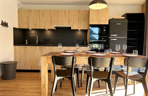 Les Gets Appartement | Appartement neuf aux Gets, proche remontées mécaniques, terrasse sud, 6 couchages, garage, WiFi