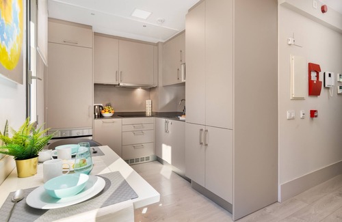 Ciutat Vella Appartement | Appartement moderne en bord de mer avec balcon et vue imprenable sur la mer à Barceloneta