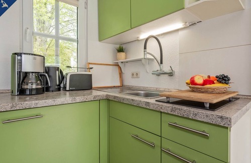 Luetow Appartement | Vacation bungalow for max. 4 persons, cottage-friendly, WLAN, fireplace