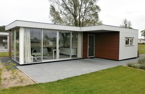 Dordtse Biesbosch Chalet De Ski | Chalet moderne avec lave-vaisselle près du Biesbosch