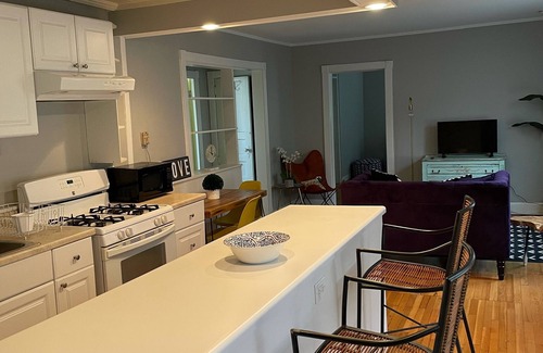 Kenwood Maison | Modern Coach House 2BR/1BA/Den in Hyde Park/ Kenwood, walk to U of C & Lakefront