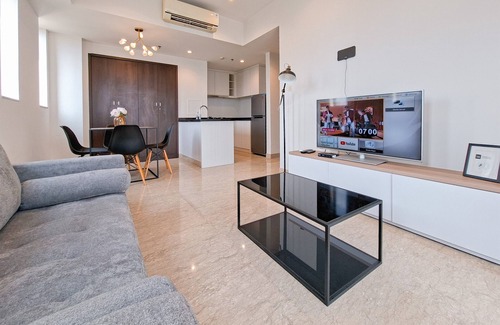 Bumi Serpong Damai Appartement | Modern Contemporary Cozy 2Br At Branz Bsd City Apartment