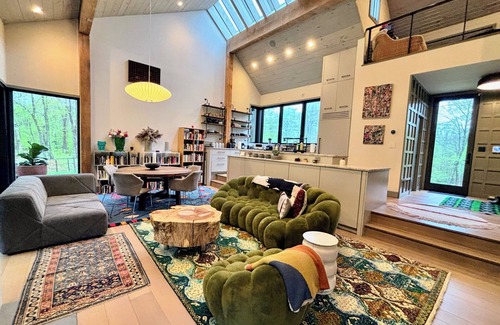 Austerlitz Maison | Modern Country Retreat with Designer Touches Near Lenox, Stockbridge, & Chatham