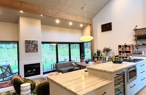 Austerlitz Maison | Modern Country Retreat with Designer Touches Near Lenox, Stockbridge, & Chatham