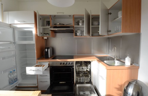 Kranichstein Appartement | Studio design moderne avec une vue magnifique et d'excellentes liaisons de transport