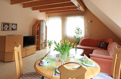 Muhlbach Appartement | Appartement meublé moderne avec cour pour rester