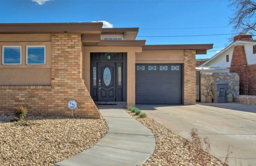 Northeast El Paso Cottage | Modern El Paso Home w/ Backyard & Fire Pit!