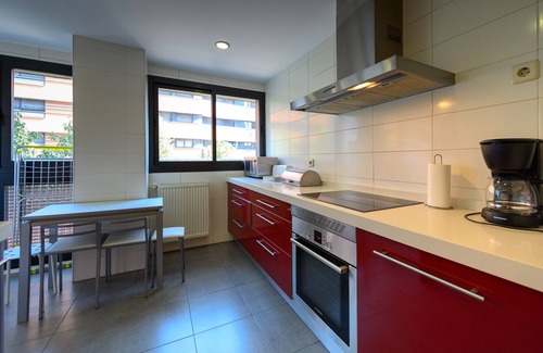 Legazpi Appartement | Appartement familial moderne avec terrasse et piscine à Madrid SOD1