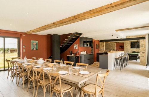 Loireauxence Cottage | Longère moderne avec spa, billard, babyfoot, salle de sport, hammam, et Wi-Fi