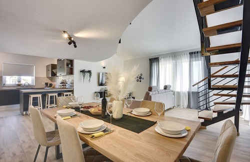 Galizana Appartement | Appartement de vacances moderne avec balcon, BBQ, WLAN, climatisation.