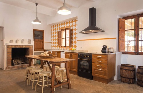 Son Antem Maison | Maison de vacances moderne Son Grauet avec piscine, jardin, terrasse et Wi-Fi ; Parking disponible, animaux acceptés.