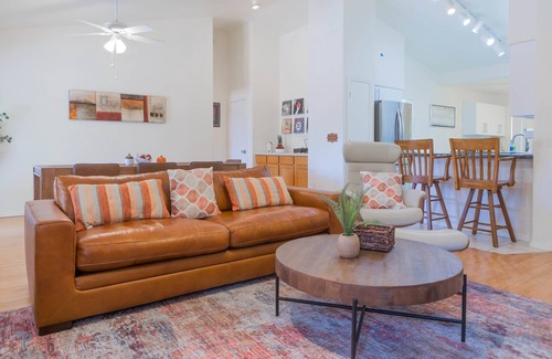 Chandler Maison | Modern House with Office, Cornhole, Near Freeways