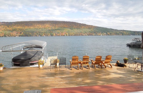 Hammondsport Maison | Maison contemporaine au bord du lac