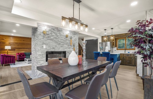 Nellysford Maison | Modern Lakeside Mountain Retreat With Cabin Charm