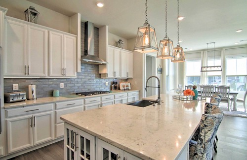 Lewes Maison | Modern Lewes Home w/ Deck, Grill + Pond View!
