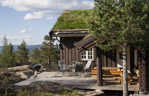 Flesberg Cabine | Modern log cabin on Blefjell
