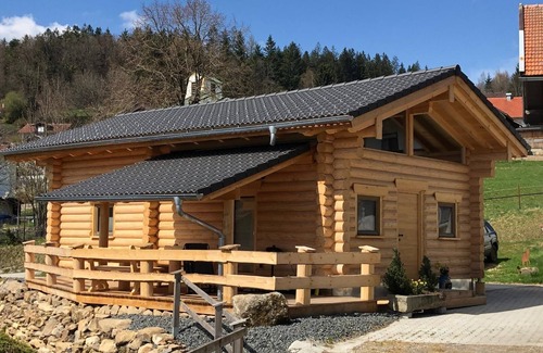 Lindberg Appartement | Modern log chalet (75m2) with its own sauna