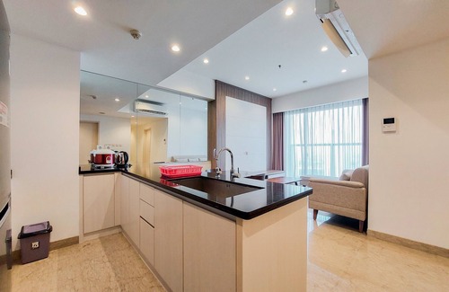 Bumi Serpong Damai Appartement | Modern Look 3Br With Branz Bsd City Apartment