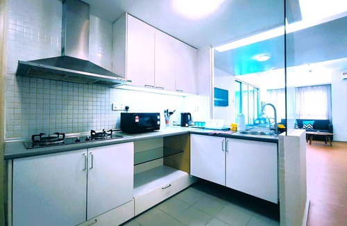 Kampung Segambut Dalam Appartement | Modern Mont Kiara Homestay, Izen Kiara 1, 163 Park