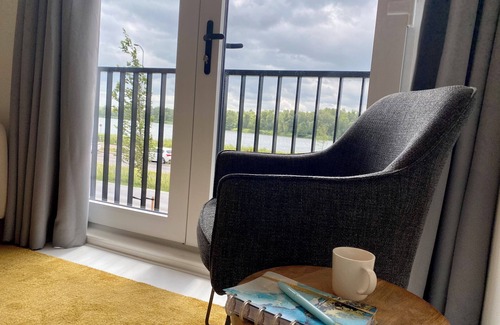 Amsterdam East Appartement | Modern Oasis in Amsterdam Ijburg: Luxurious 2-bed Apartment With Waterfront View