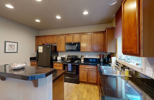 Netarts Maison | Modern Ocean Highlands home with Netarts Bay & ocean views, fireplace - dogs OK
