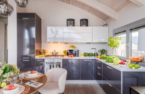 Lucca Historical Center Appartement | Modern Panoramic Loft with Terrace, Elevator, Parking