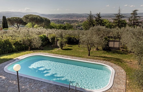 Florence Villa | Villa panoramique de luxe avec piscine à Florence - Toscane