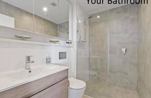Kogarah Lit Et Petit-Déjeuner | Modern Penthouse like Apartment with Ocean views