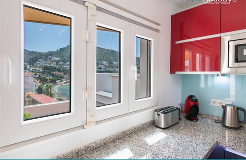 Cala del Portet Appartement | Penthouse moderne avec vue sur mer - El Portet