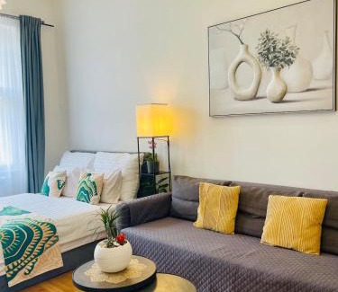 Nove Mesto Appartement | Modern Prague 1 Retreat with Stunning Museum Views